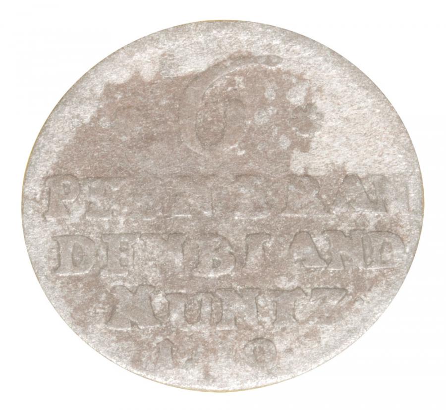 6 fenigów 1710 Fryderyk I Niemcy Brandenburgia Berlin A