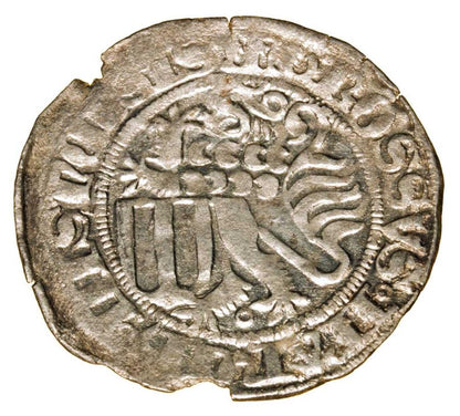 Grosz miśnieński Fryderyk II Łagodny Niemcy Miśnia Colditz